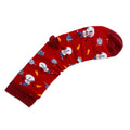 Doris & Dude Red Snowman Christmas Socks