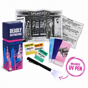 Chicago Murder Mystery Game - Deadly Destinations