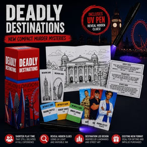 London Murder Mystery Game - Deadly Destinations