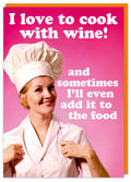 Cook with Wine - Card