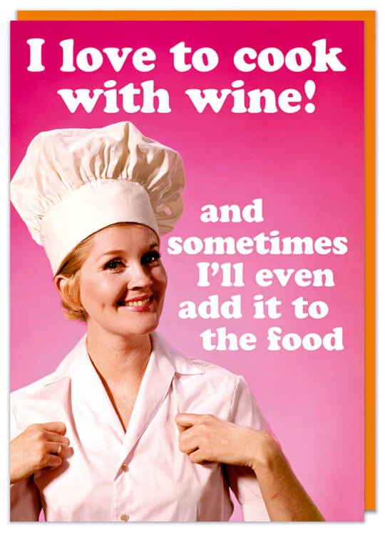 Cook with Wine - Card