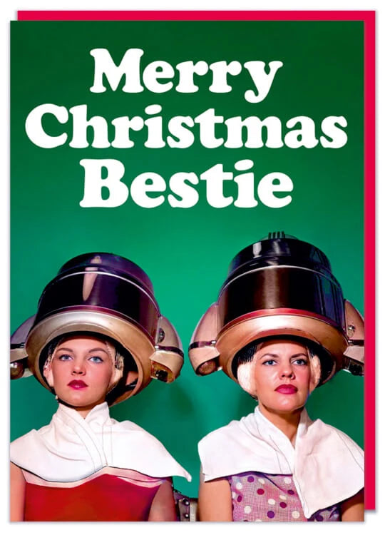 Merry Christmas Bestie - Card