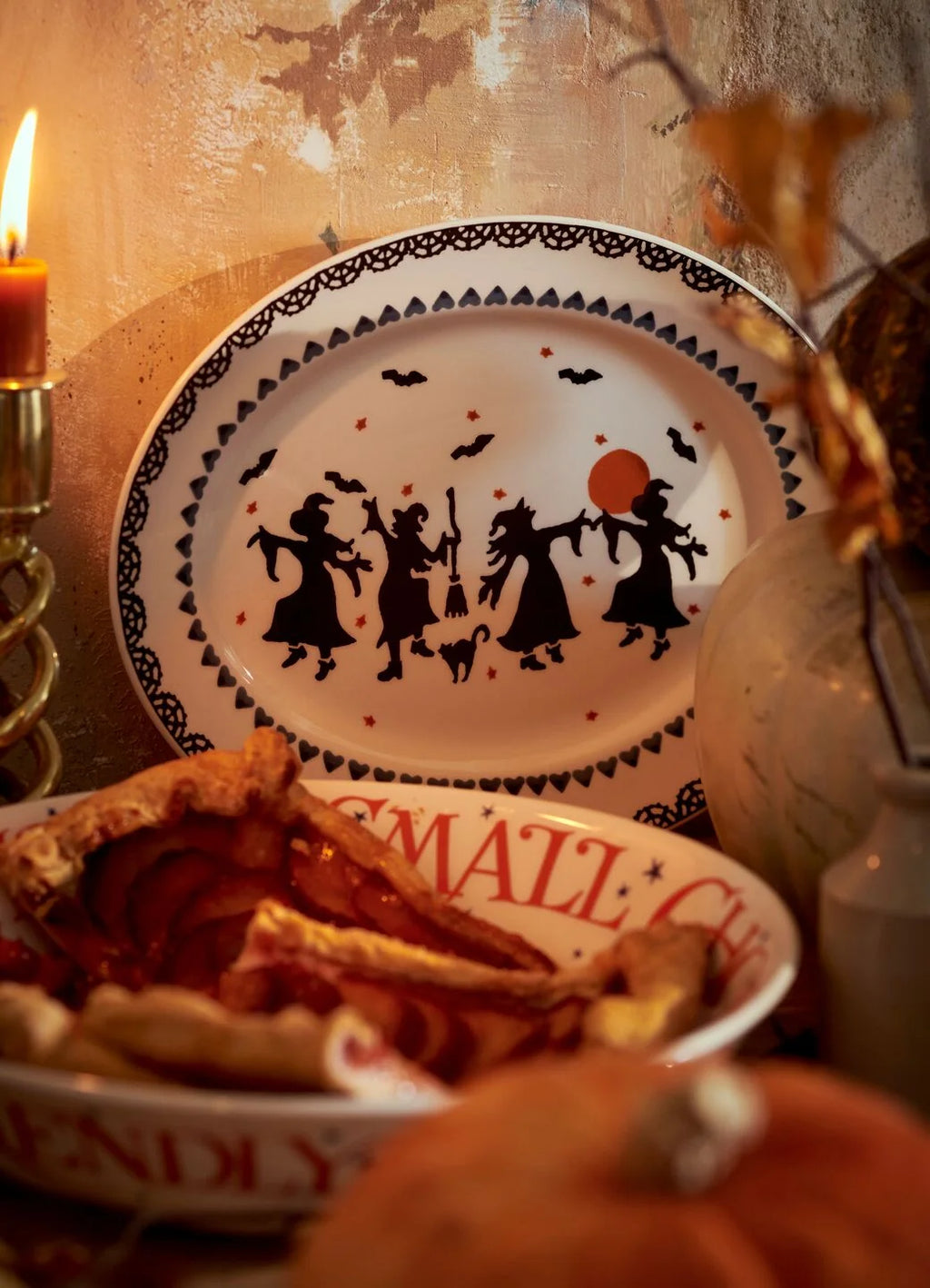 Emma Bridgewater Dancing Witches Small Oval Platter