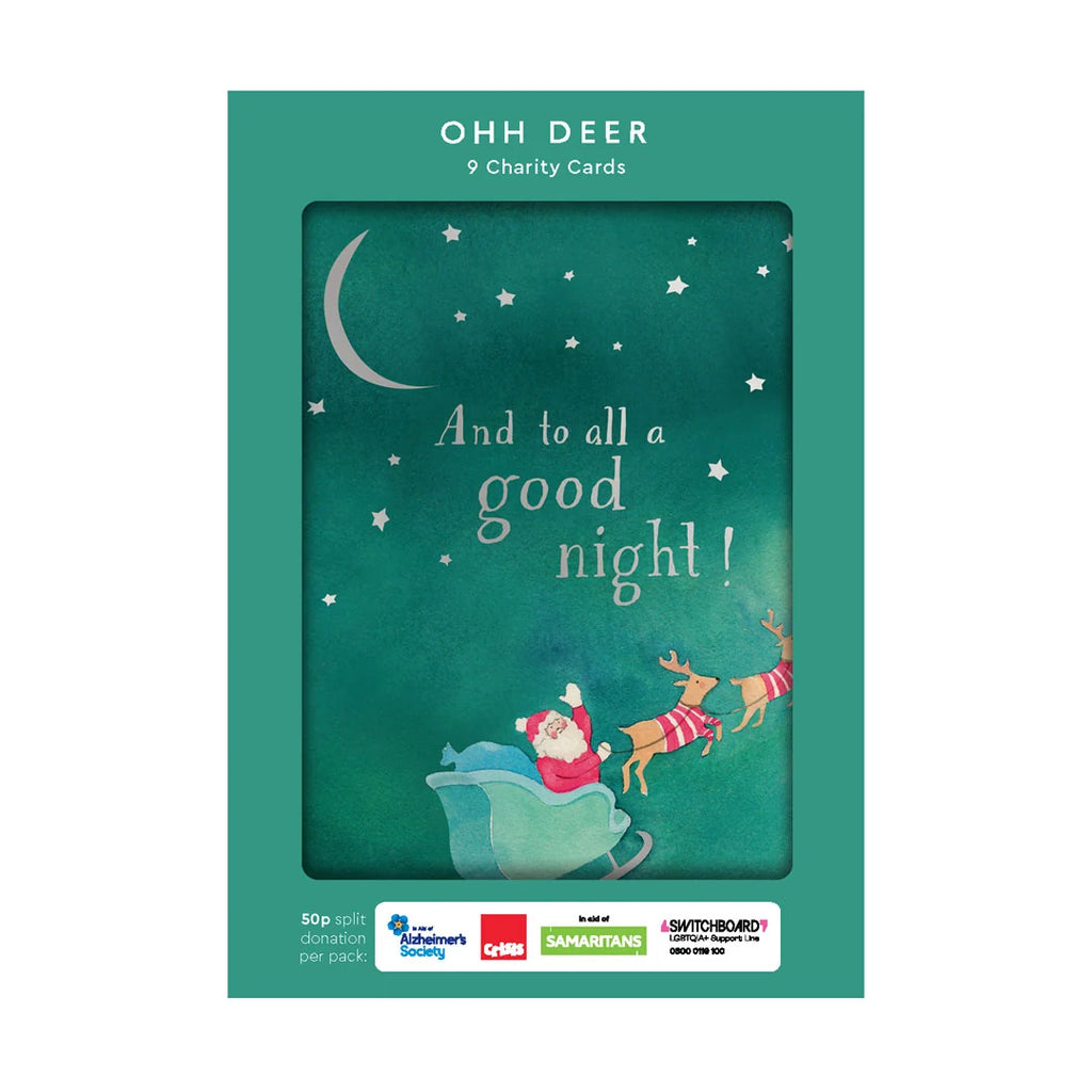E. Frances Paper x3 Charity Christmas Cards (Pack of 9)