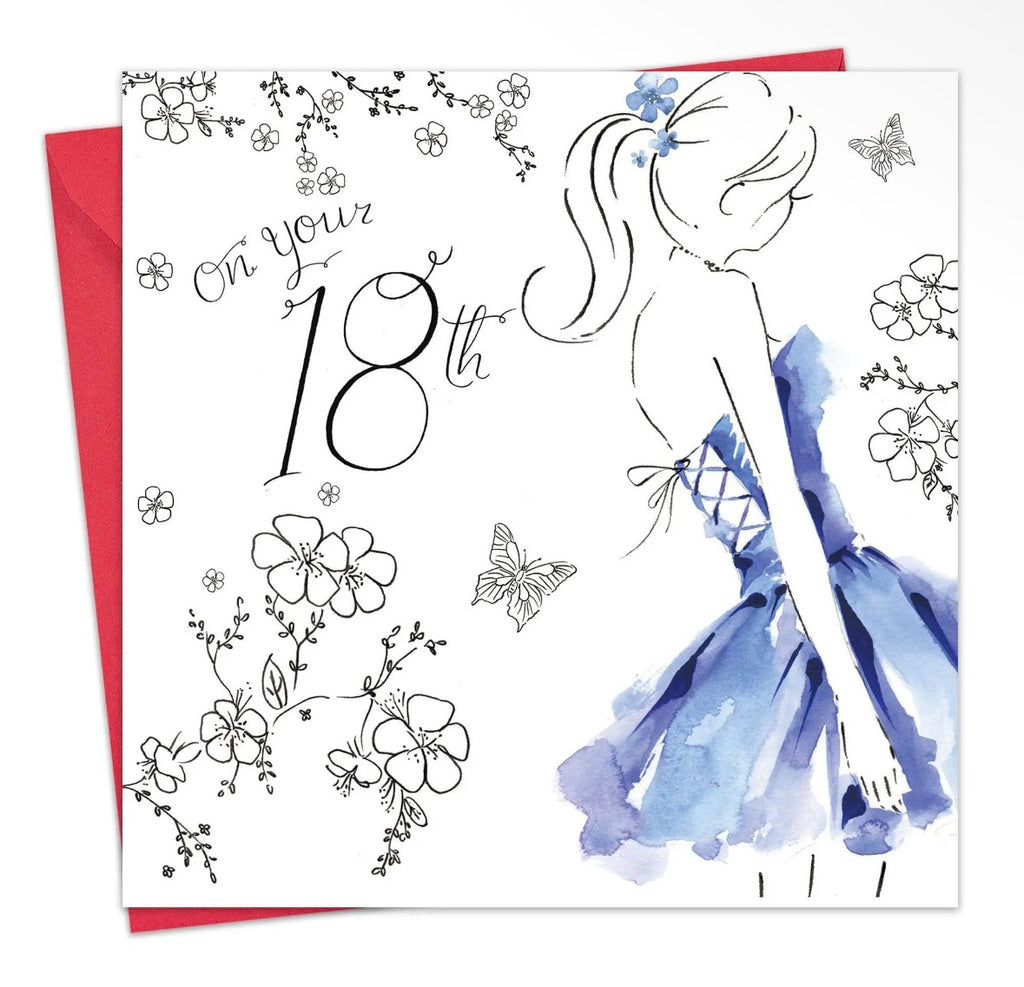 18th Birthday Card for her