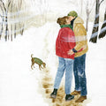 A Winter Kiss - Card