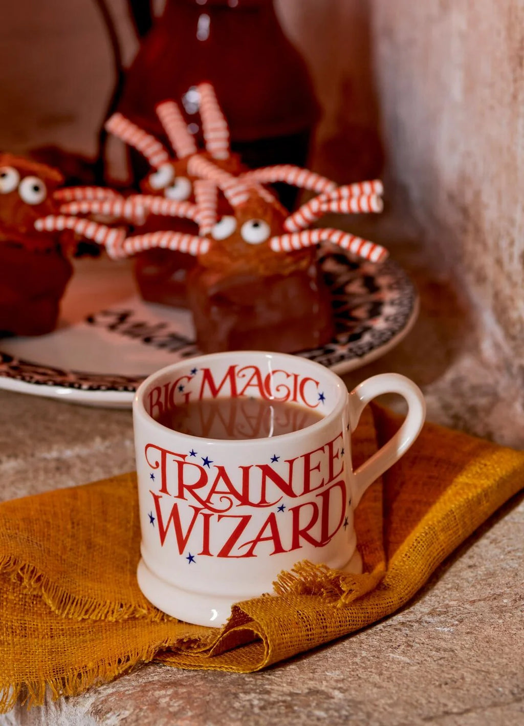 Emma Bridgewater Halloween Toast Wizard Small Mug