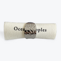 18ct Gold Plated Hammered Crossover Adjustable Ring - Available in Silver