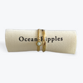 18ct Gold Plated Amazonite Double Band Adjustable Ring