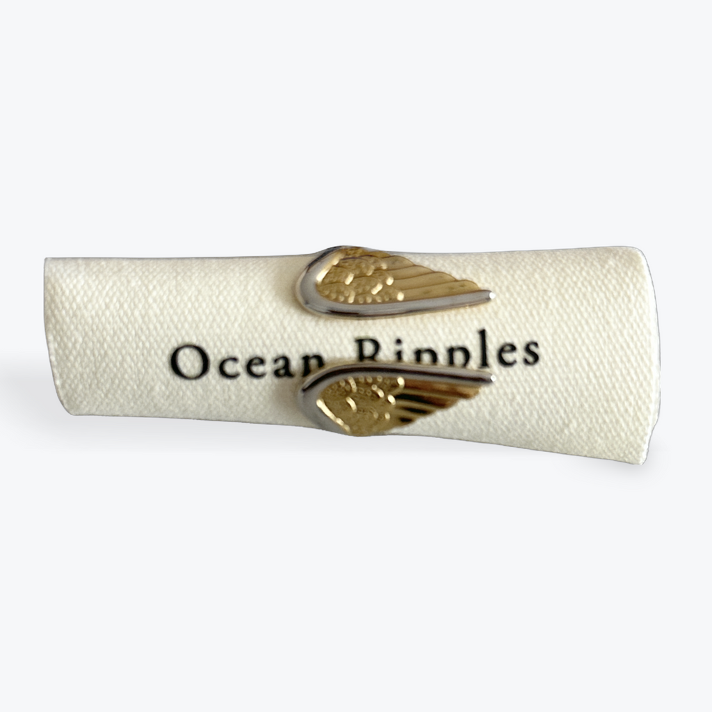 18ct Gold Plated Angel Wings Ring