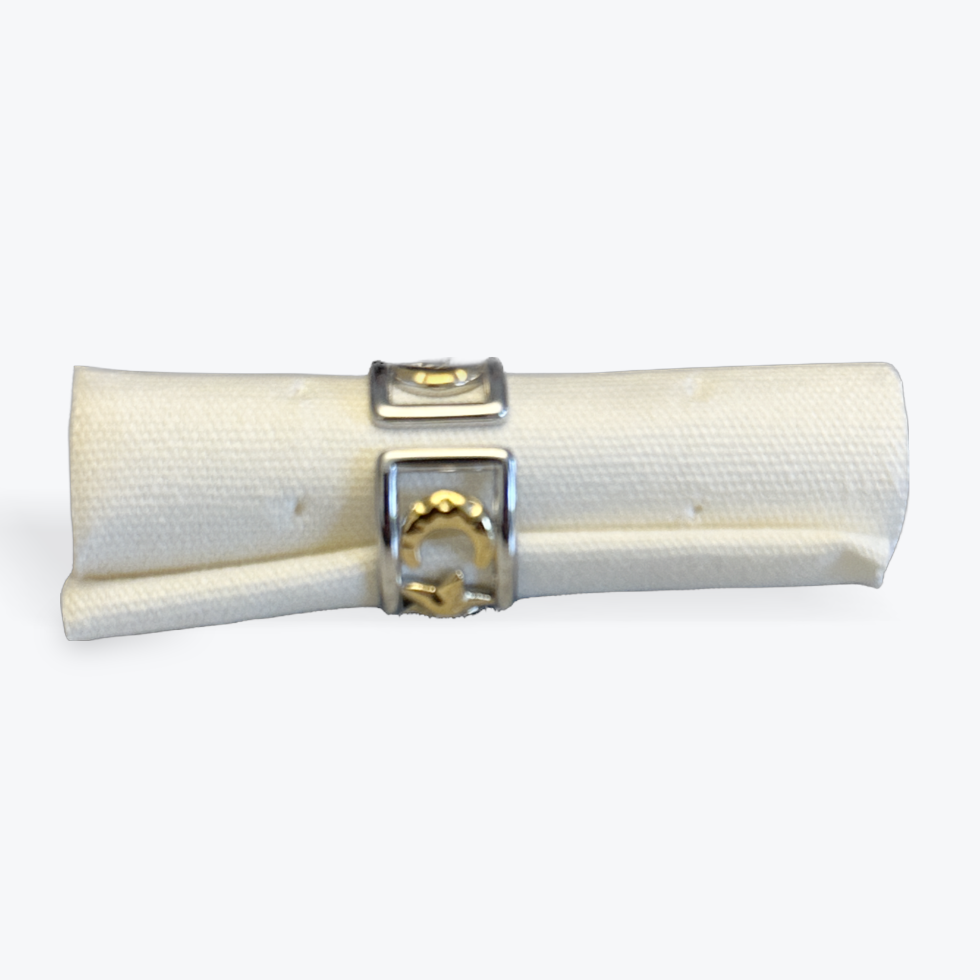 18ct Gold Plated Sun & Moon Ring - Available in Two Tone Gold and Silver