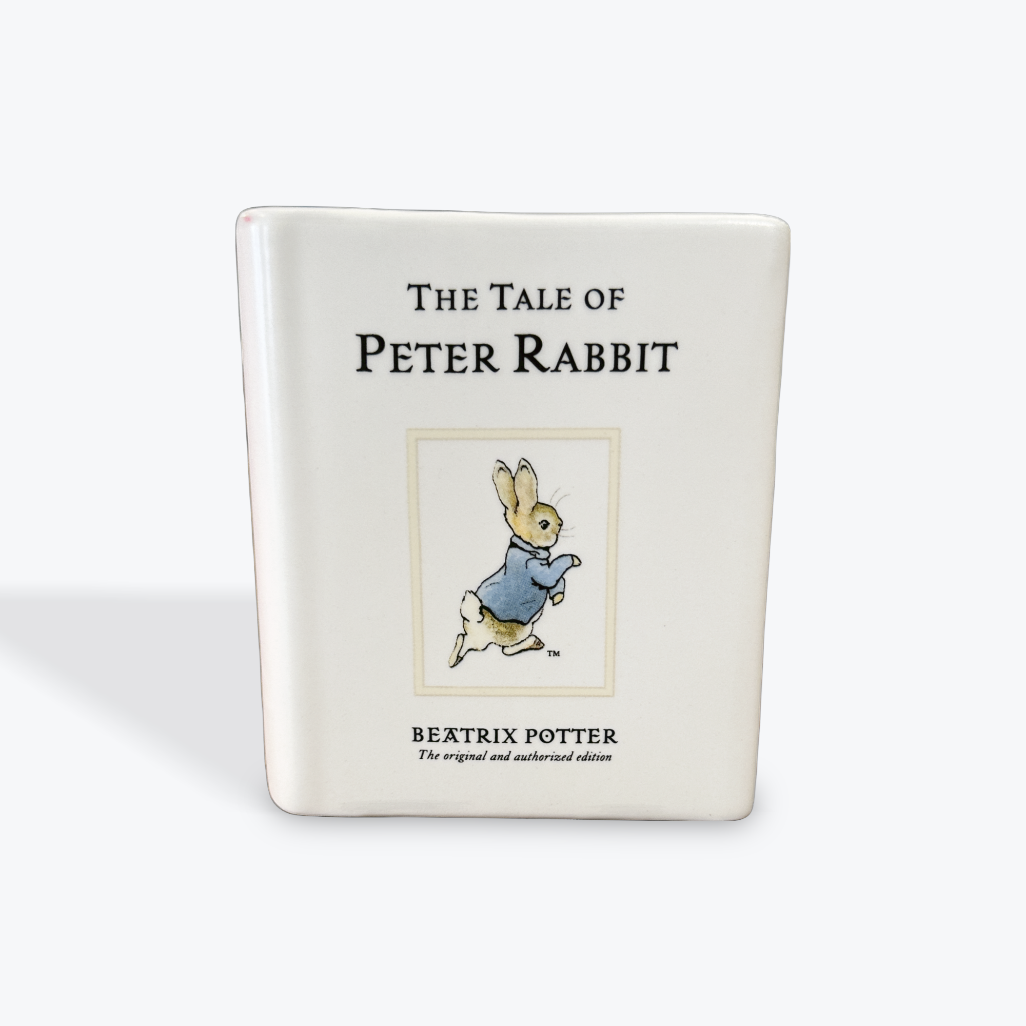 Peter Rabbit Tale 10cm Ceramic Book Pot