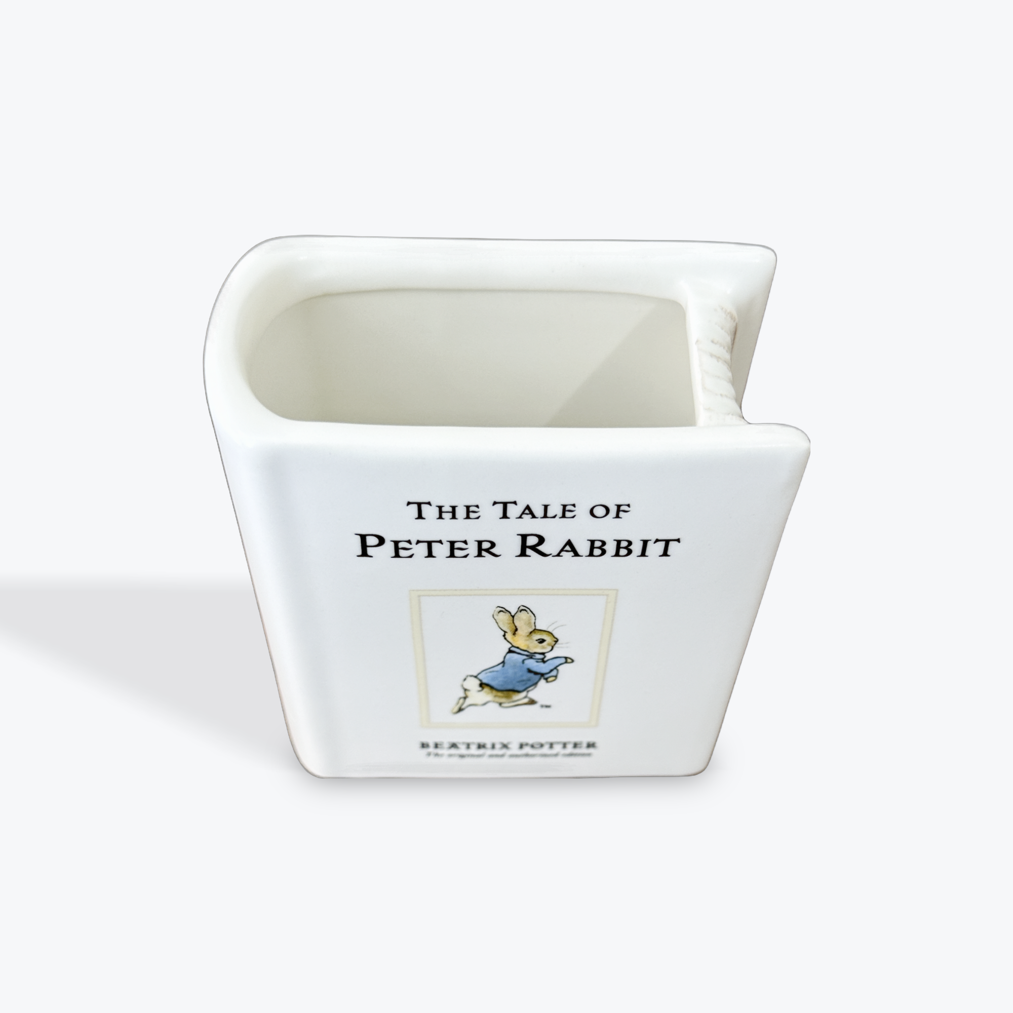 Peter Rabbit Tale 10cm Ceramic Book Pot