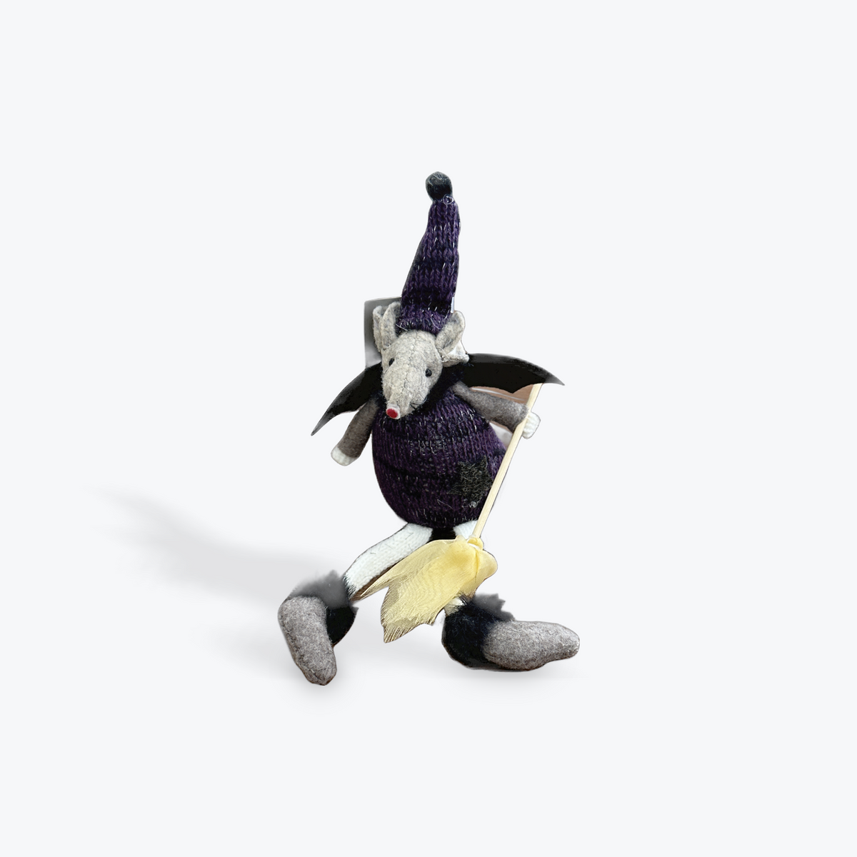 Witch mouse decoration