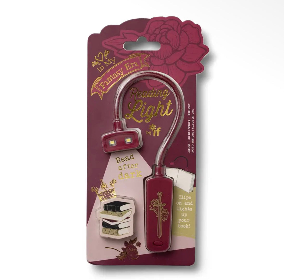 Romantasy - Book Lovers Reading Light