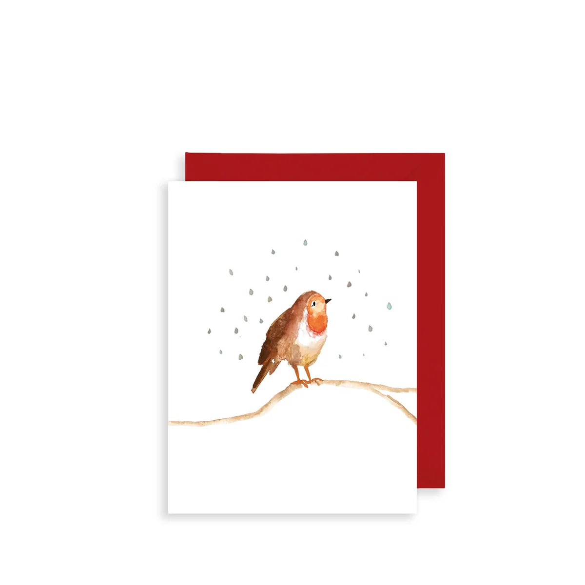 Robin Mini Christmas Card