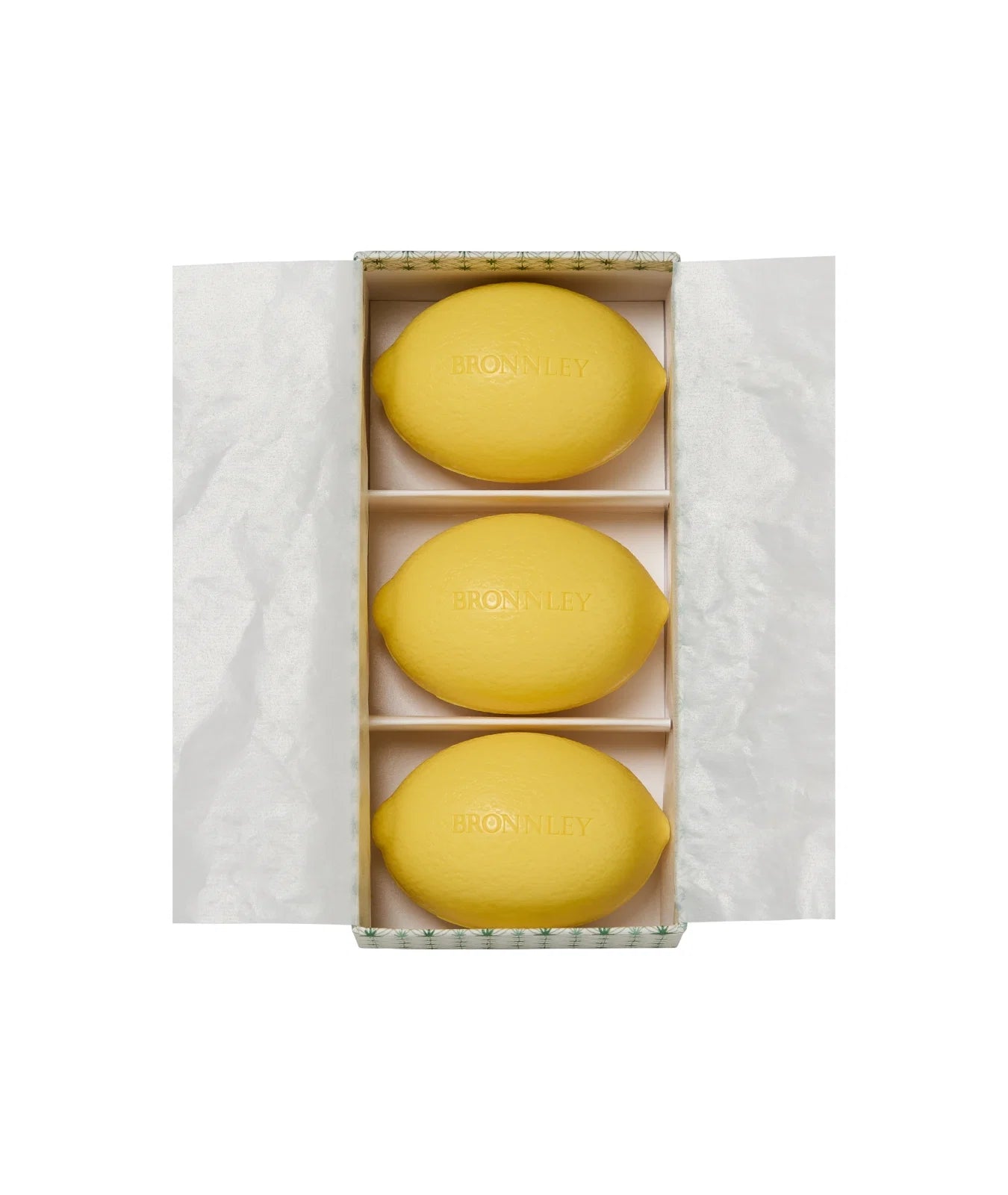 Bronnley Lemon Soap Gift Set - 3 x 100g