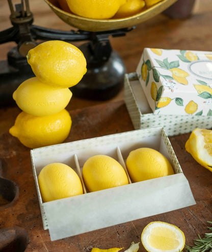 Bronnley Lemon Soap Gift Set - 3 x 100g
