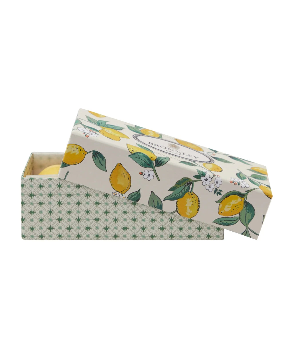 Bronnley Lemon Soap Gift Set - 3 x 100g