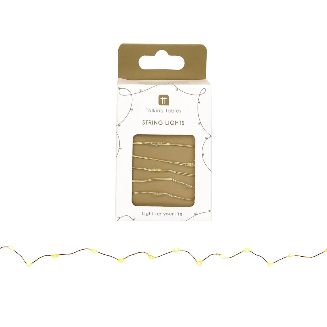 Gold LED String Lights - 3m
