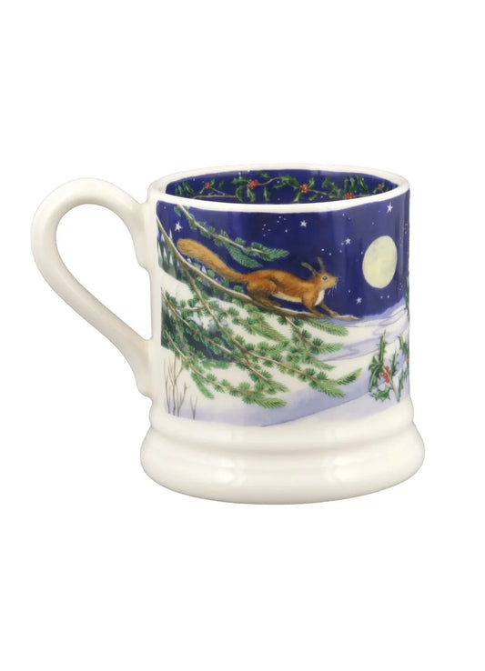Emma Bridgewater Midnight Squirrel 1/2 Pint Mug