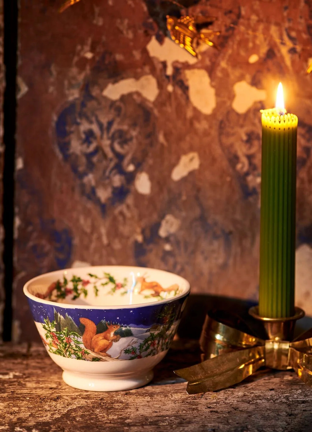 Emma Bridgewater Midnight Squirrel Small Old Bowl