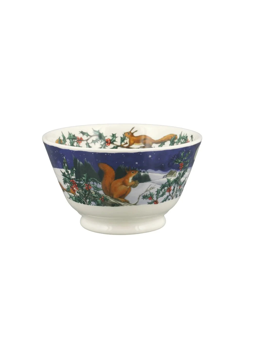 Emma Bridgewater Midnight Squirrel Small Old Bowl