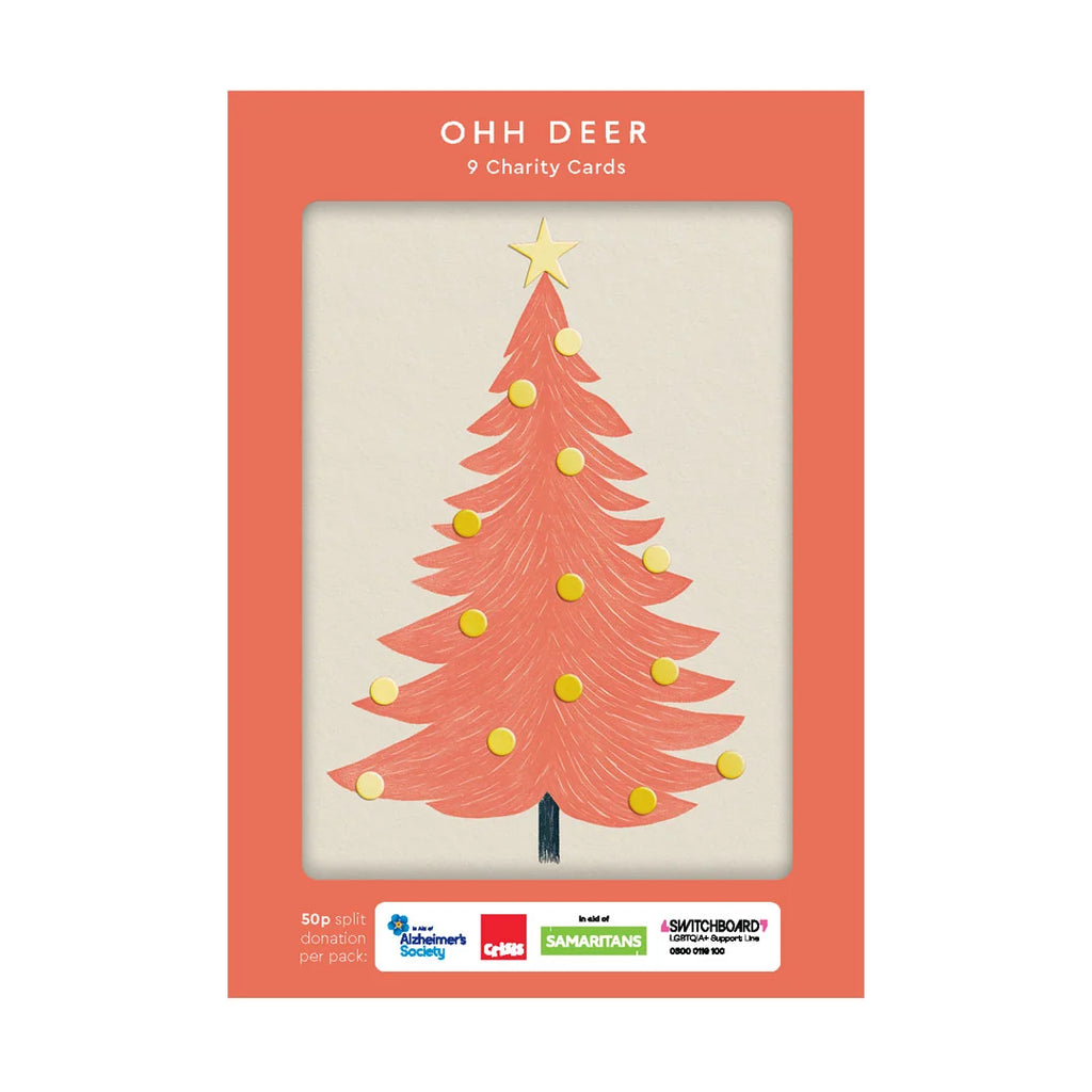 Christmas Icons x 3 Charity Christmas Cards (Pack of 9)