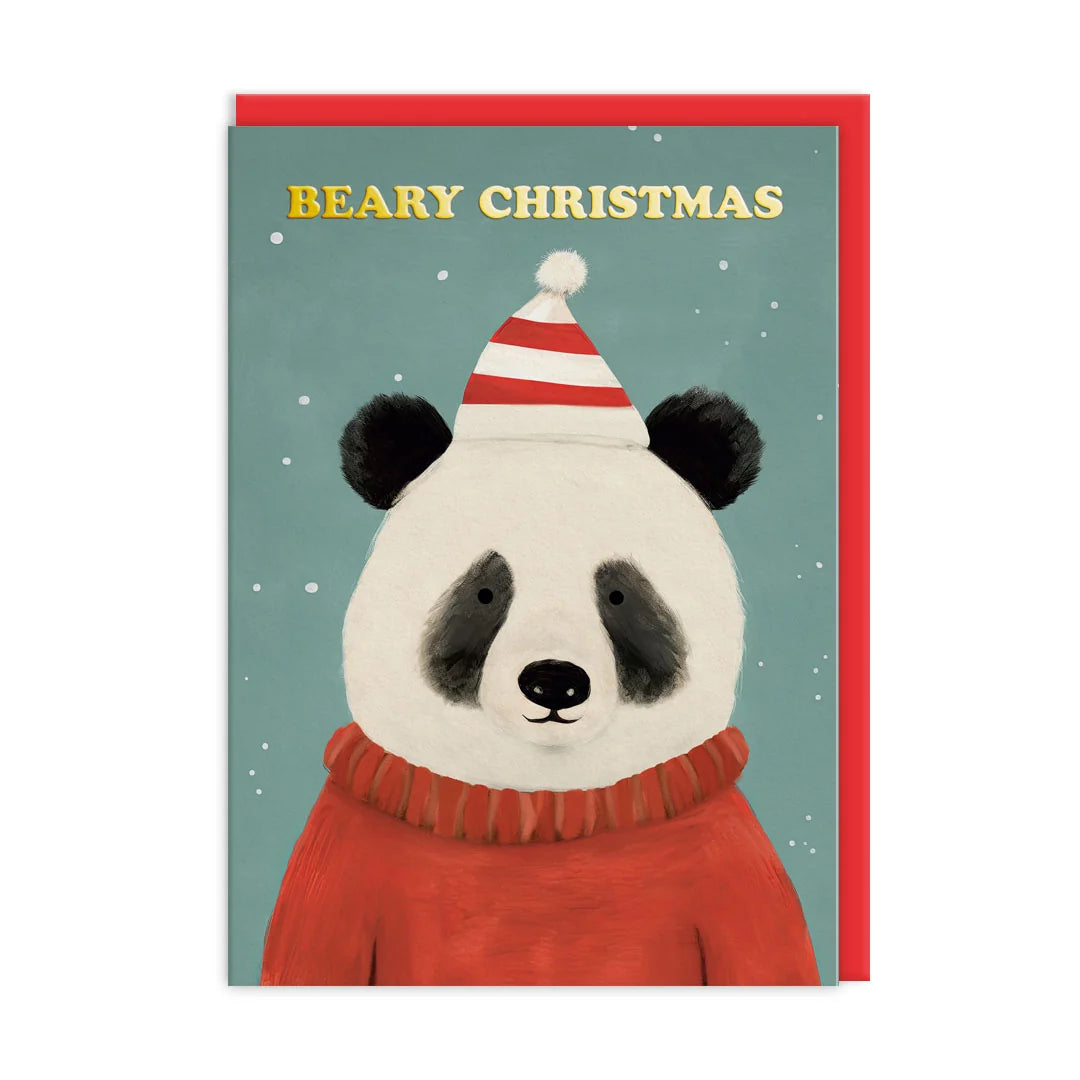 Festive Bears x 3 Charity Christmas Cards (Pack of 9)