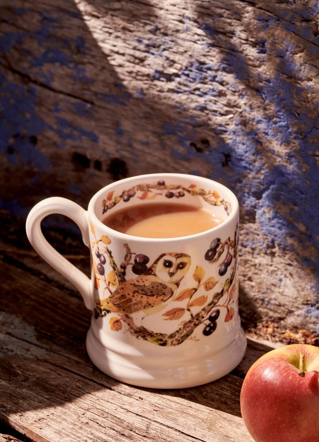Emma Bridgewater Owl In Sloe Berries 1/2 Pint Mug