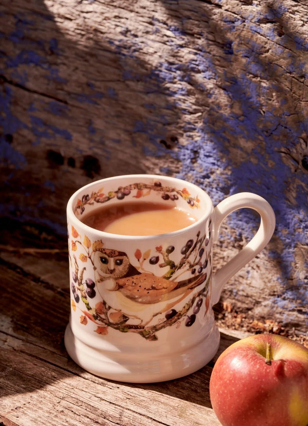 Emma Bridgewater Owl In Sloe Berries 1/2 Pint Mug