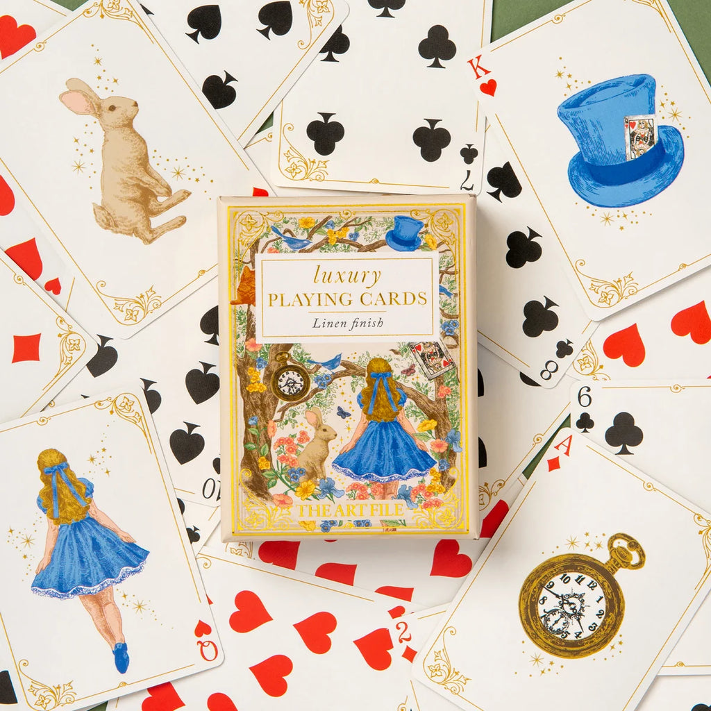 Alice In Wonderland Storybook Playing Cards