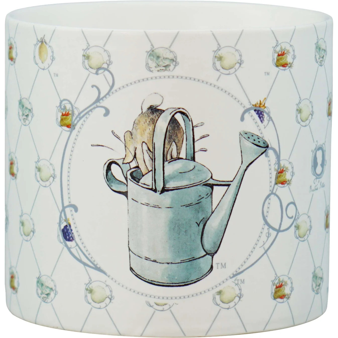 Peter Rabbit Watering Can 10cm Ceramic Plant Pot