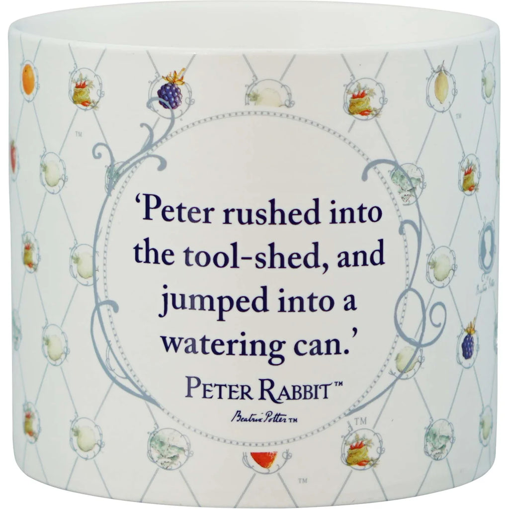 Peter Rabbit Watering Can 10cm Ceramic Plant Pot