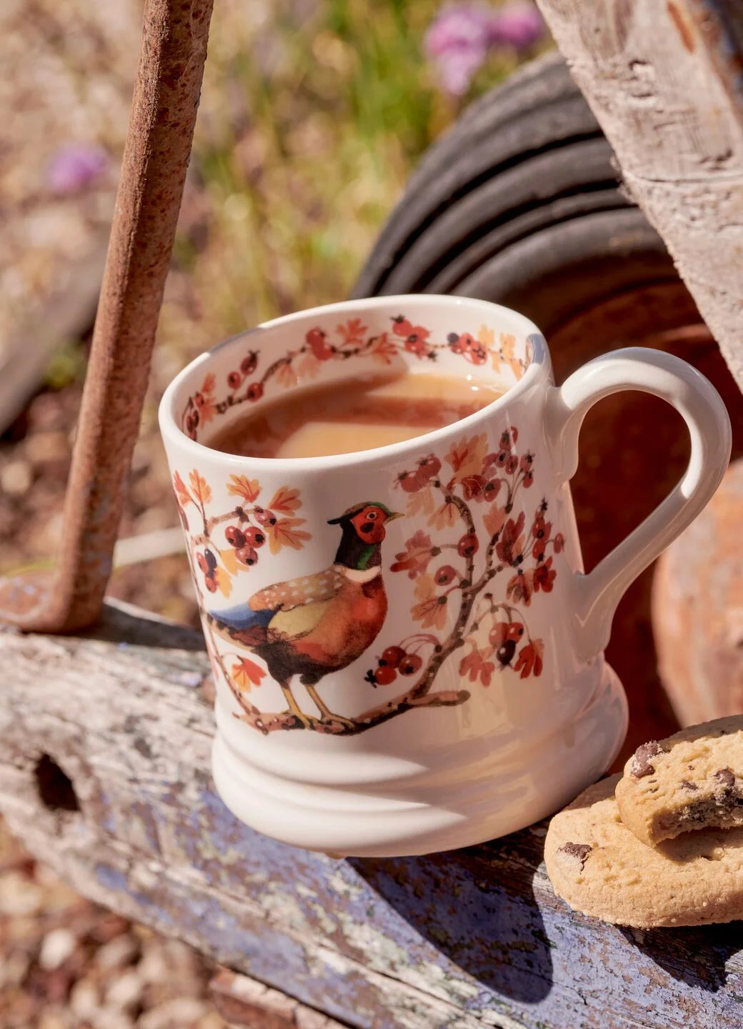 Emma Bridgewater Pheasant In Hawthorn 1/2 Pint Mug
