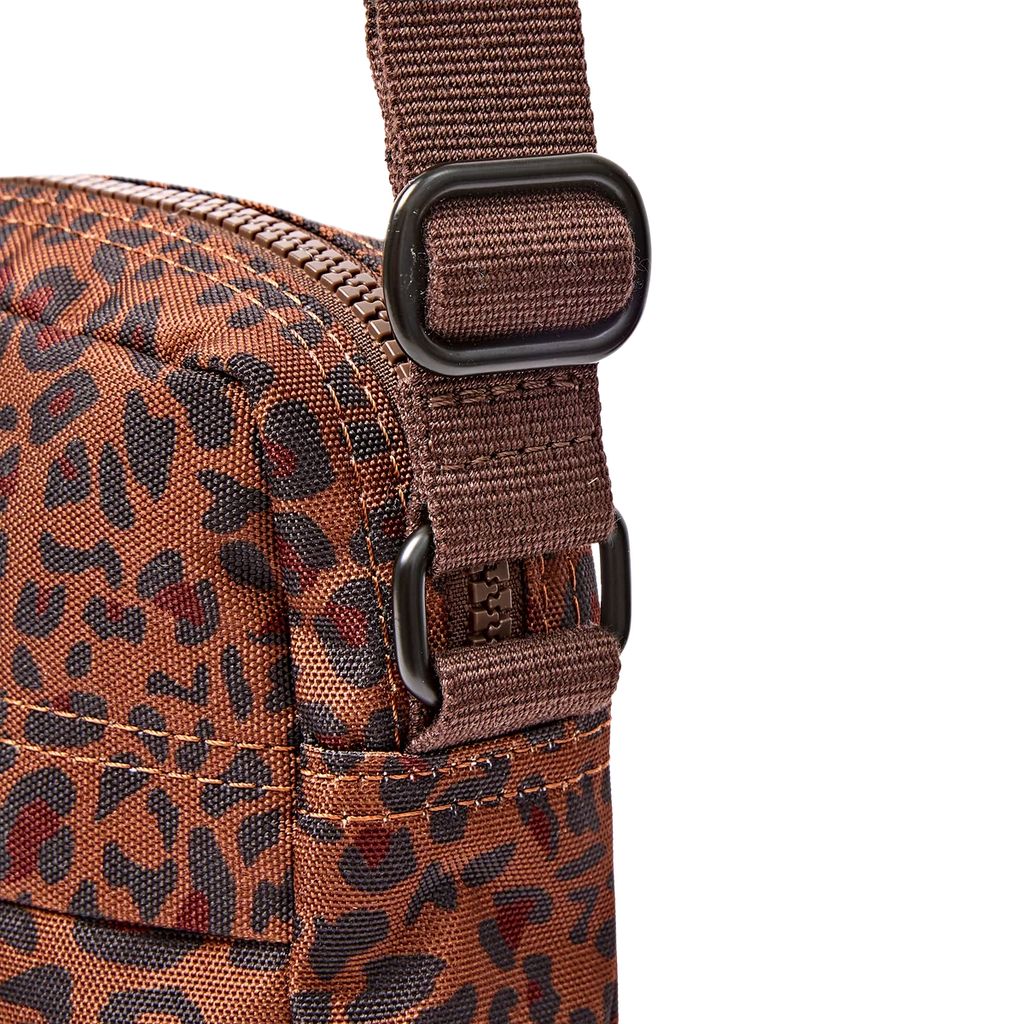Roka Bond Crossbody Bag in Mini Leopard Canvas