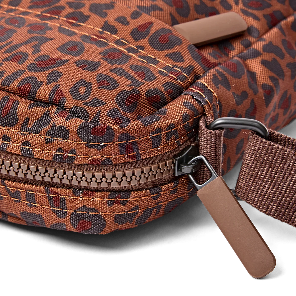 Roka Bond Crossbody Bag in Mini Leopard Canvas