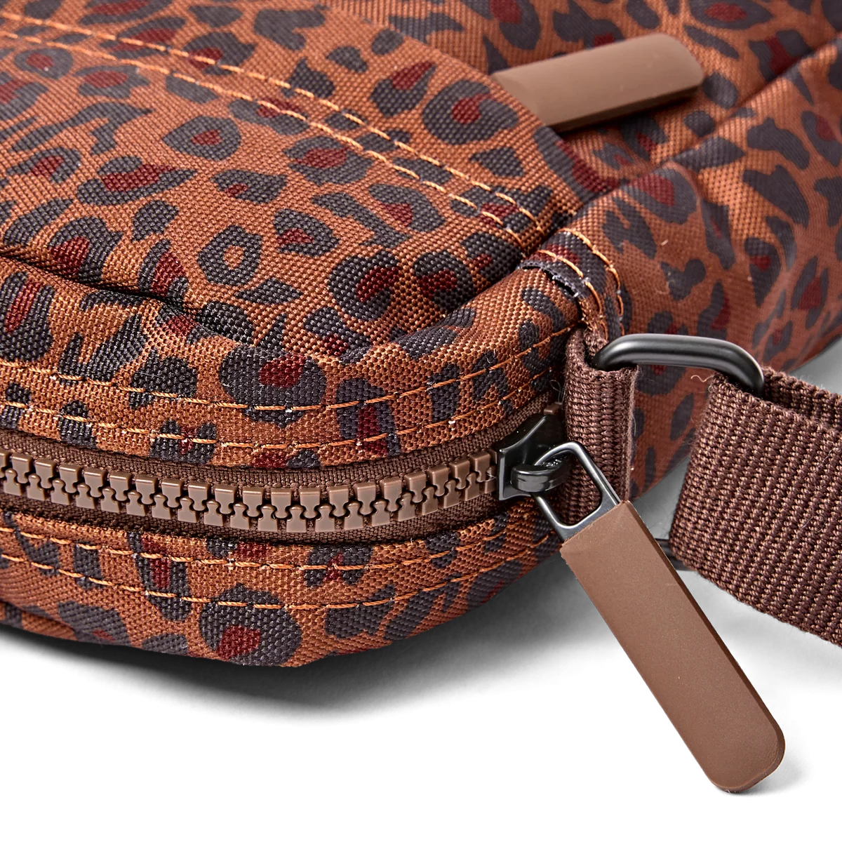 Roka Bond Crossbody Bag in Mini Leopard Canvas