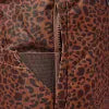 Roka Canfield Small Backpack in Mini Leopard Canvas