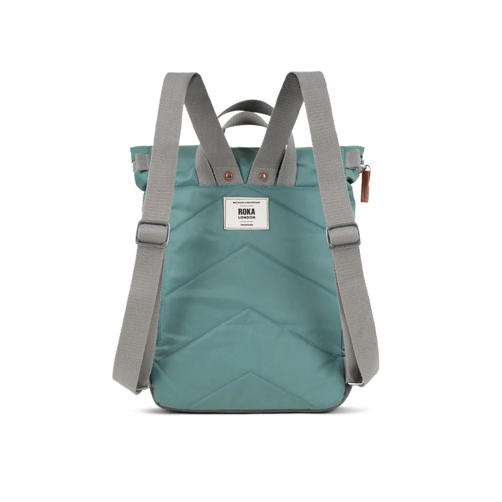 Roka Canfield Medium Roll Top Backpack in Sage