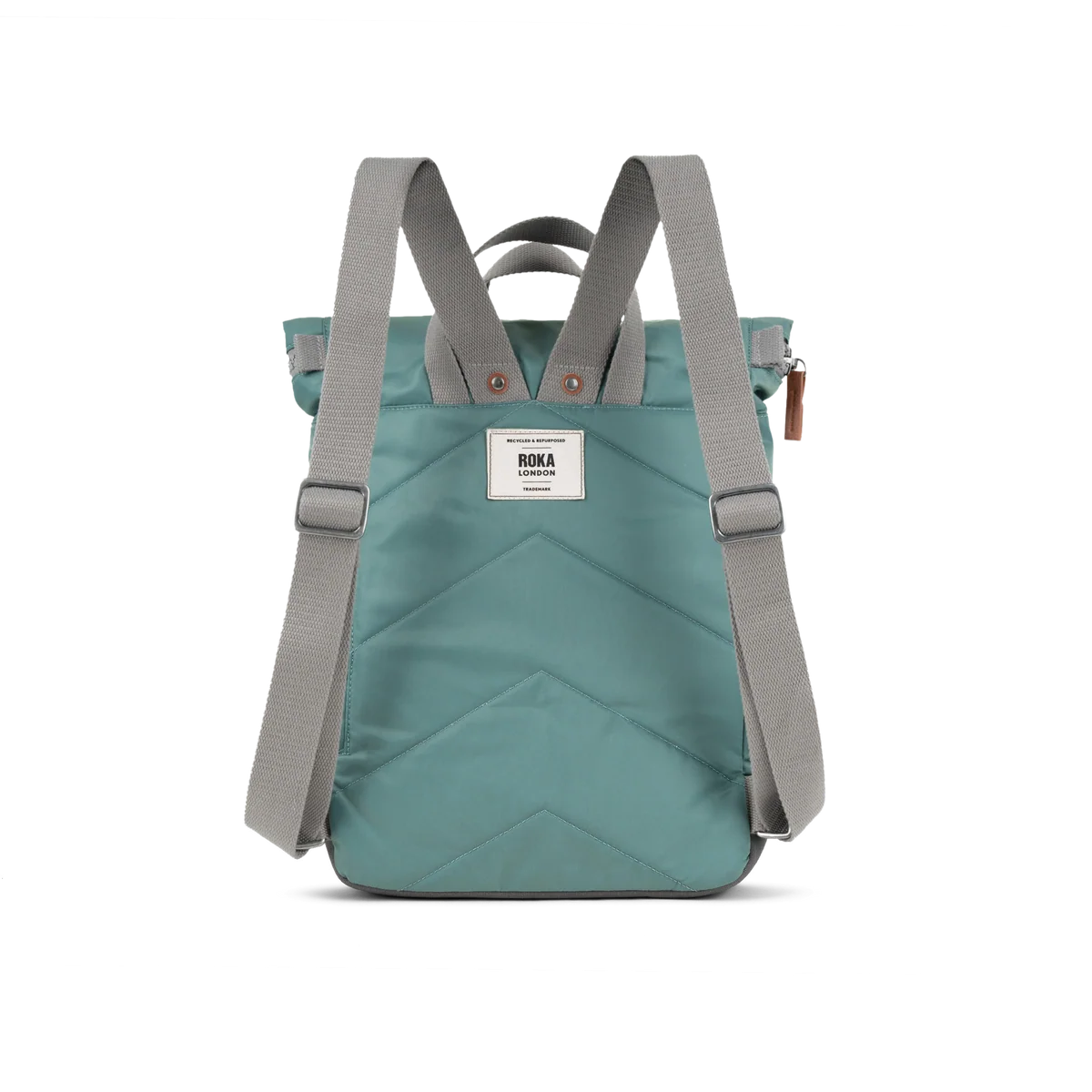 Roka Canfield Medium Roll Top Backpack in Sage