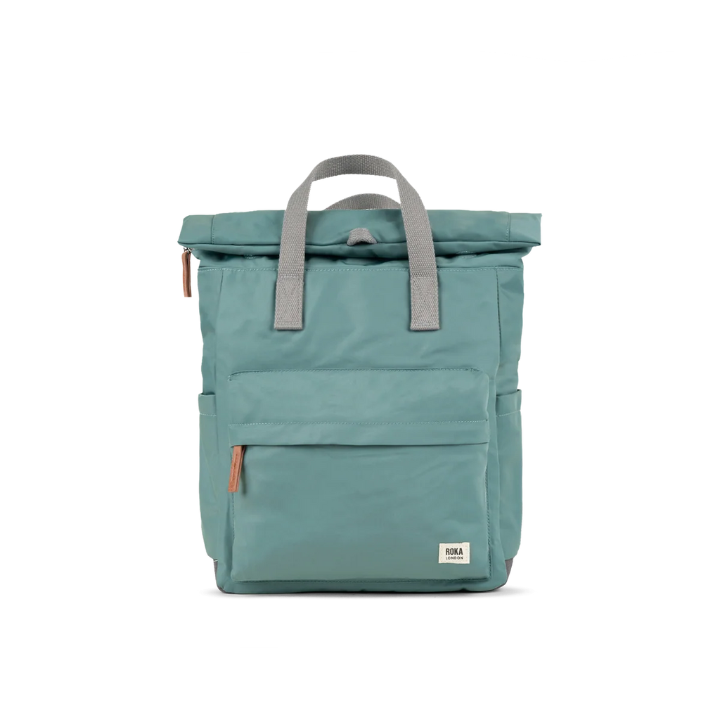 Roka Canfield Medium Roll Top Backpack in Sage