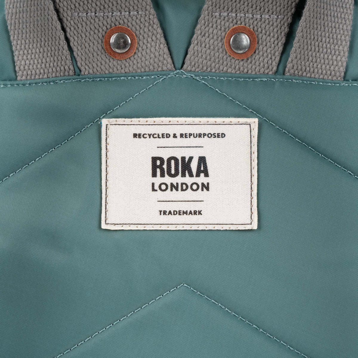 Roka Canfield Medium Roll Top Backpack in Sage
