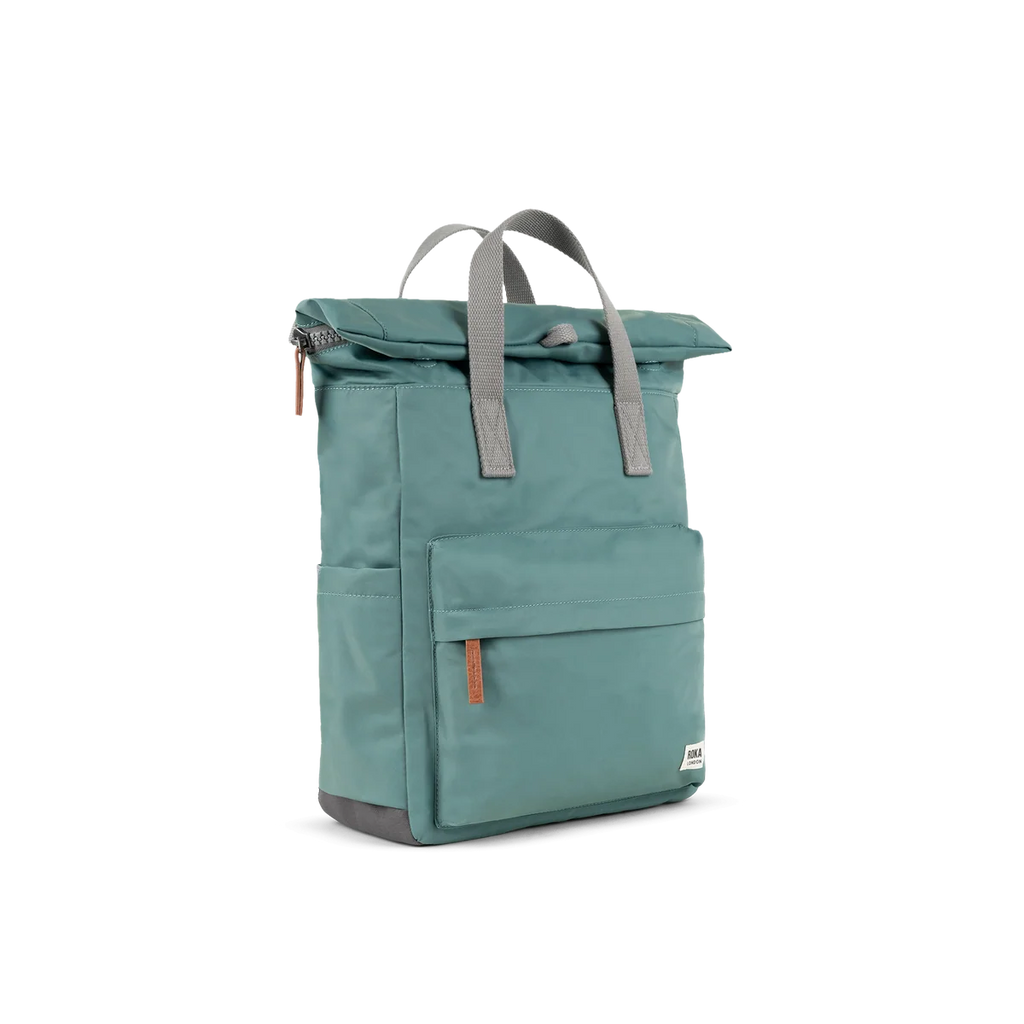 Roka Canfield Medium Roll Top Backpack in Sage