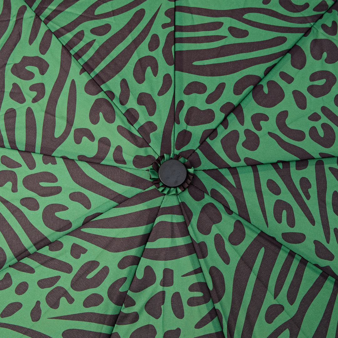 Roka Umbrella In Mixed Animal Artichoke Pongee