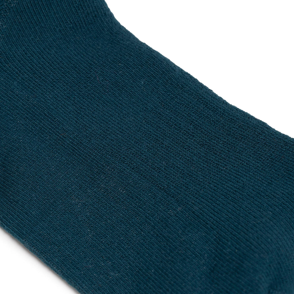 Roka Teal Organic Cotton Socks - one size