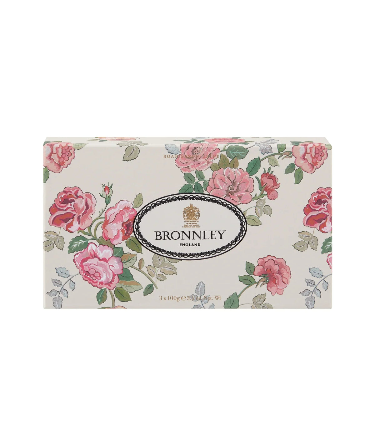 Bronnley Rose Soap Gift Set - 3 x 100g