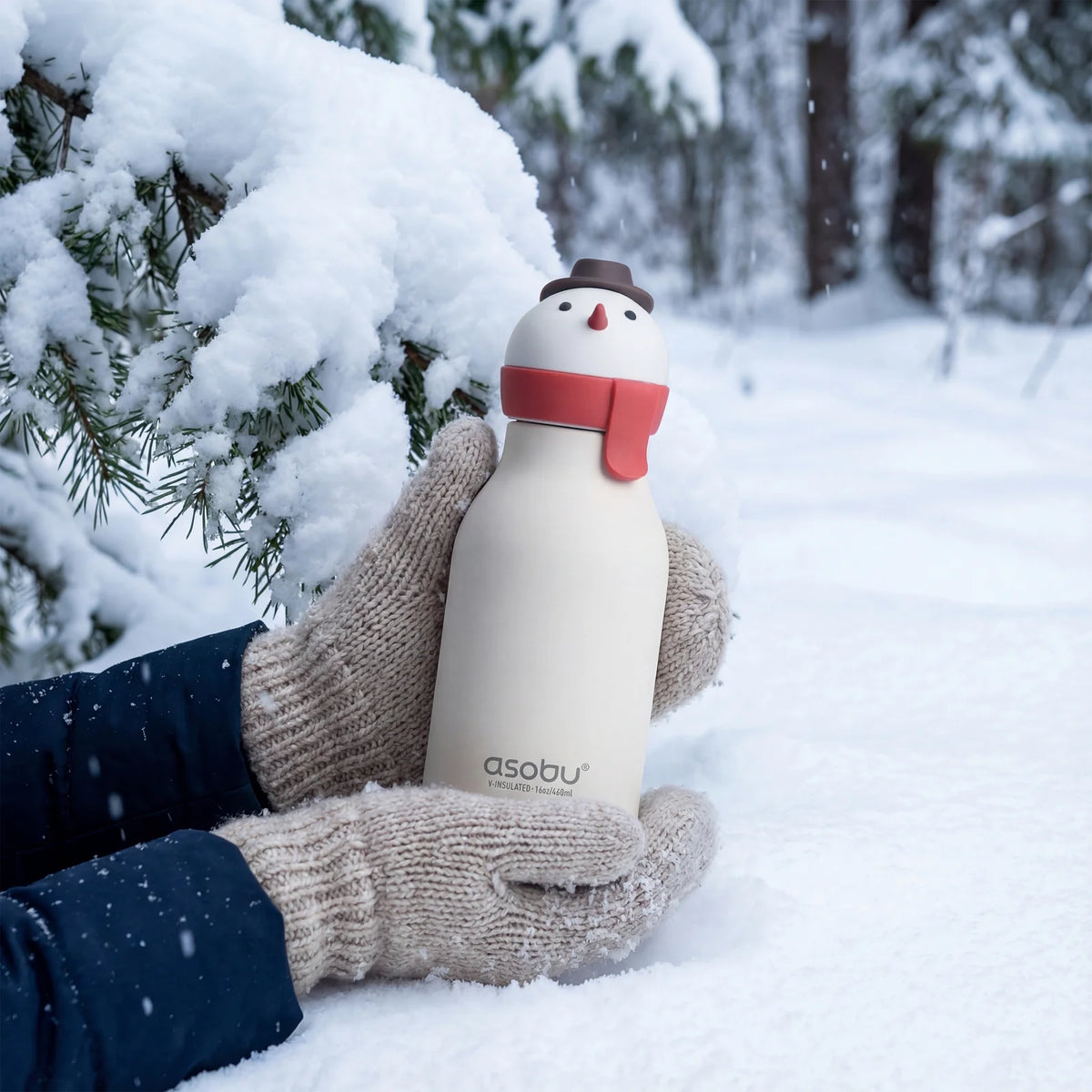 Snowman Bestie Bottle - Asobu