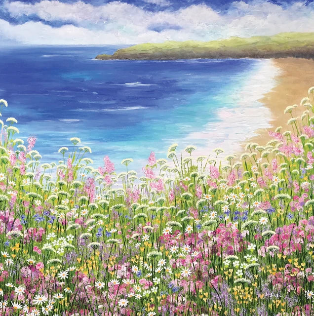 Coastal Blooms - Card