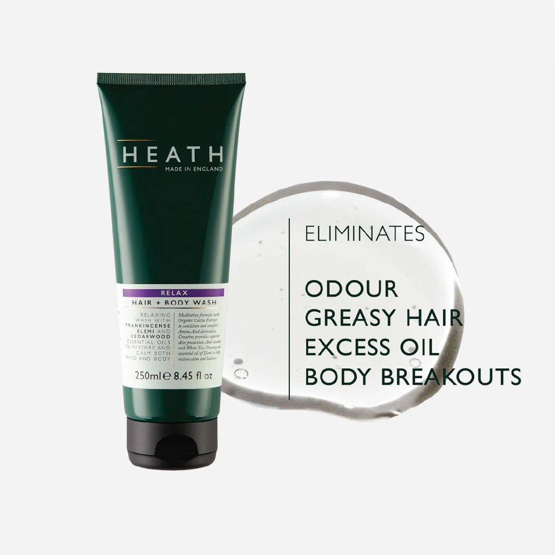 Heath Relax Hair + Body Wash